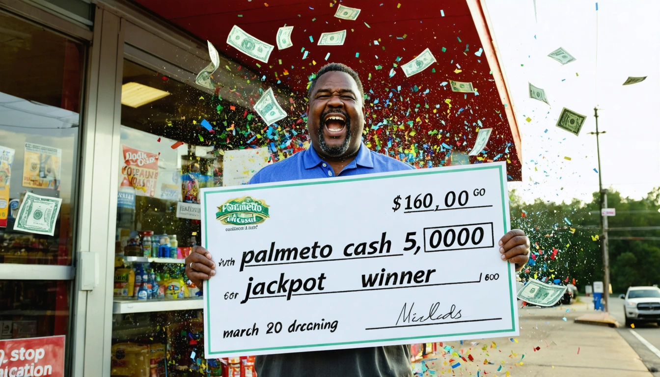 Midlands Man Secures $160,000 Palmetto Cash 5 Jackpot